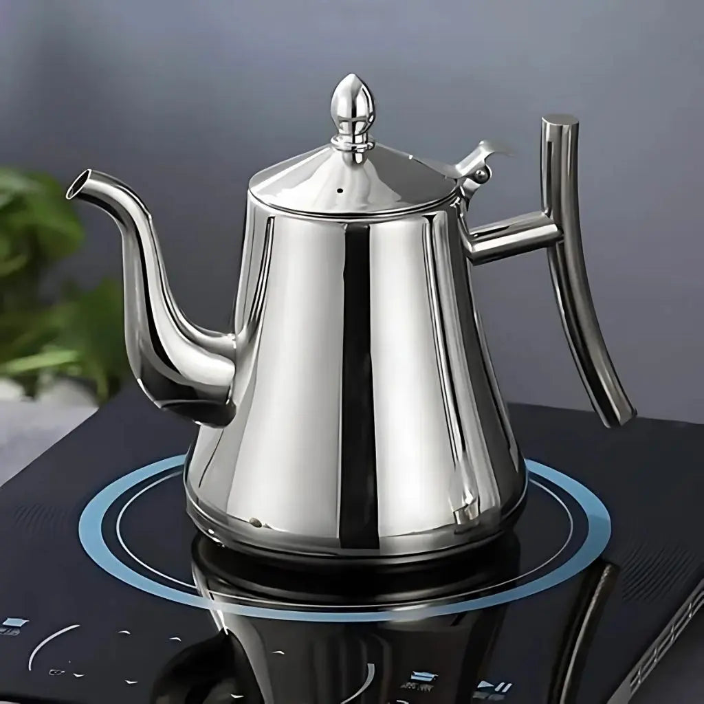 Bule de Café Evan de Aço Inoxidável – Moderno Chaleira para Pour-Over