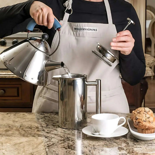 Cafeteira French Press Logan de Aço Inoxidável – Cafeteira Parede Dupla