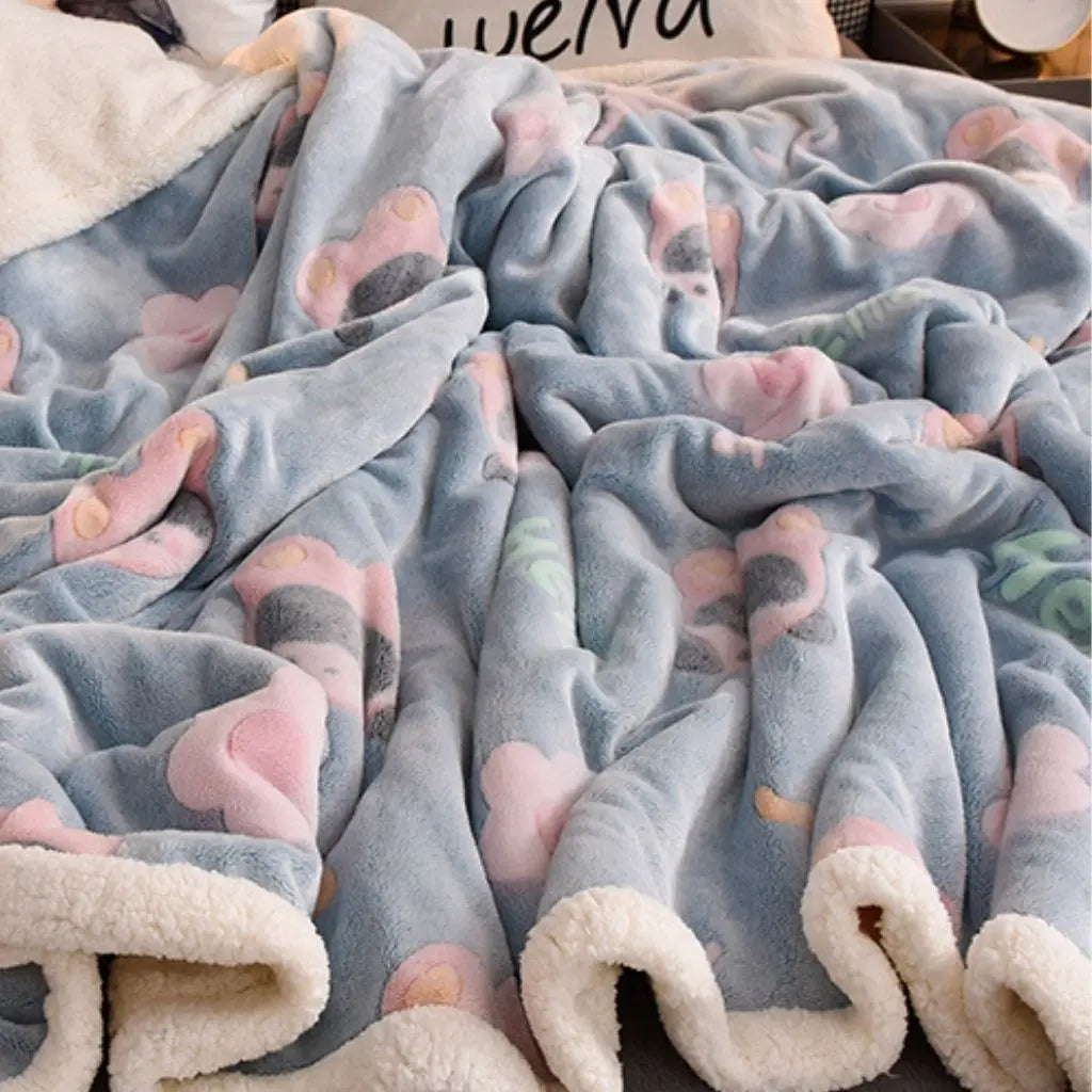 Manta Elodie de Inverno Duplo