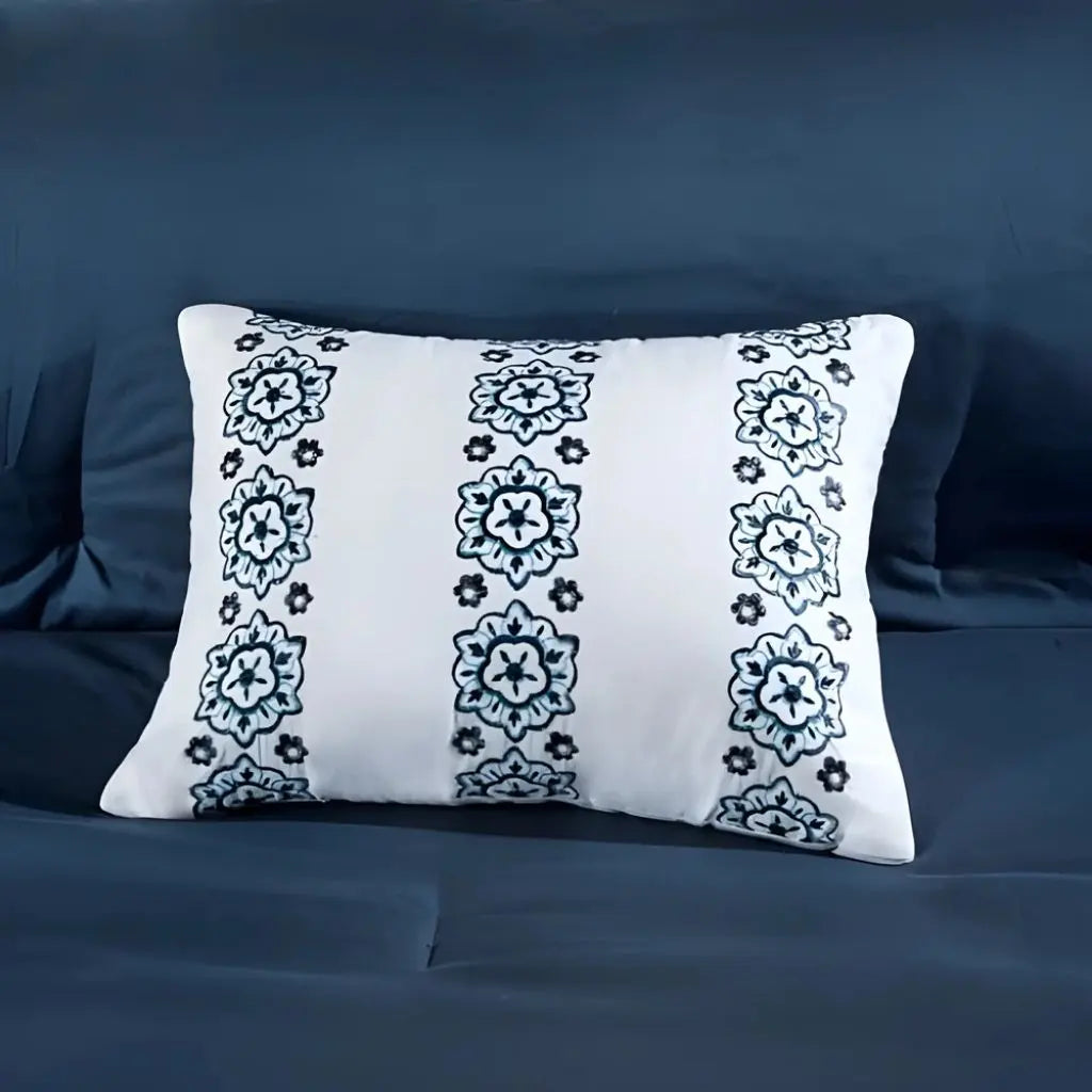 Conjunto de Edredom com Lençóis Isla Boho – Queen
