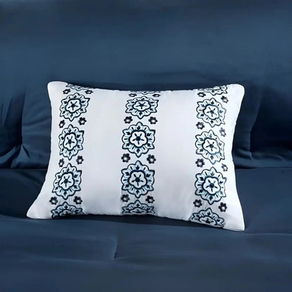 Conjunto de Edredom com Lençóis Isla Boho – Queen