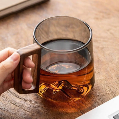 Caneca de Vidro Borossilicato Resistente ao Calor Noah