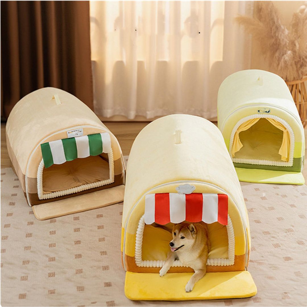 Casinha para Pet Pintada Hippie