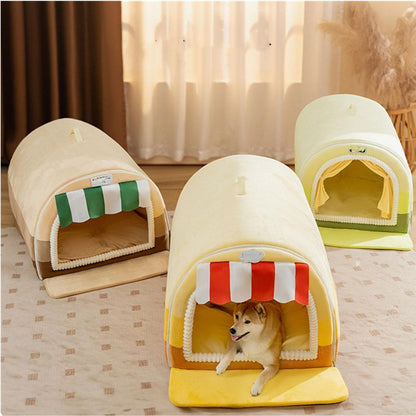 Casinha para Pet Pintada Hippie