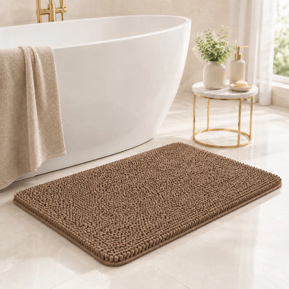 Tapete de Banheiro Absorvente em Chenille Kaelis