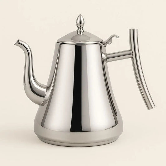 Bule de Café Evan de Aço Inoxidável – Moderno Chaleira para Pour-Over
