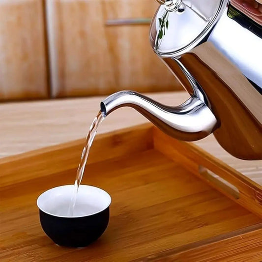 Bule de Café Evan de Aço Inoxidável – Moderno Chaleira para Pour-Over