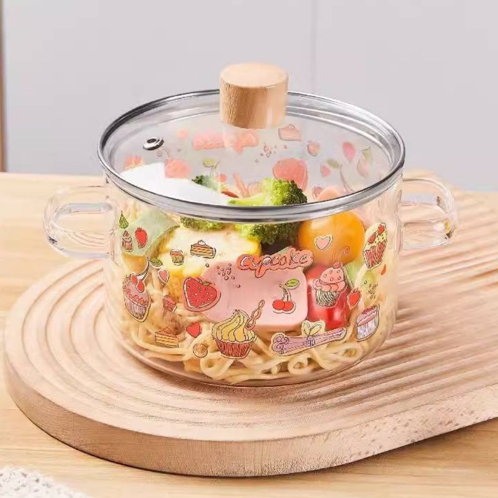 Panela de Sopa de Vidro Temperado Lena