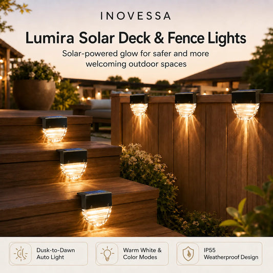 Luzes Solares para Deque e Cerca (Kit com 6) Lumira