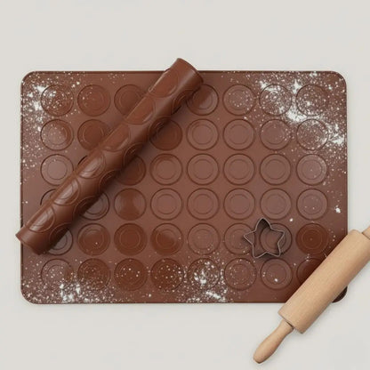 Tapete de Silicone Antiaderente para Macarons Callum