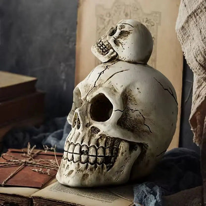 Estatuetas de Caveira em Resina Mortis