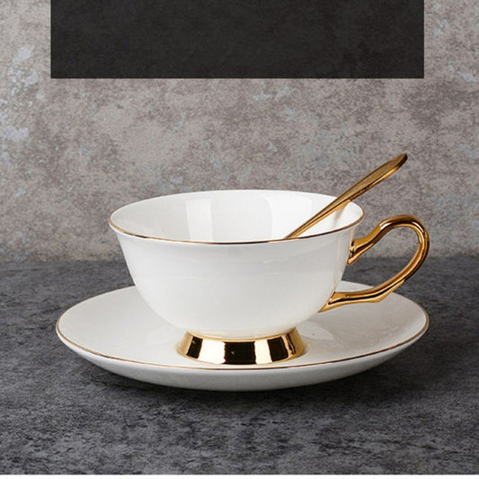 Conjunto de Chá e Café em Bone China Aurora