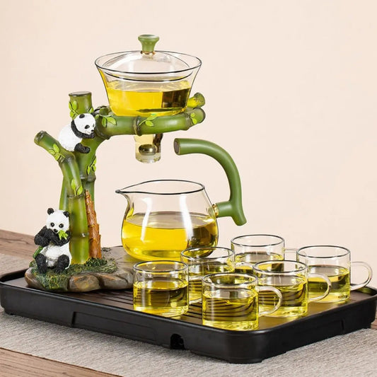 Conjunto de Chá Automático Kung Fu Panda de Bambu