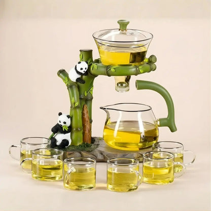 Conjunto de Chá Automático Kung Fu Panda de Bambu