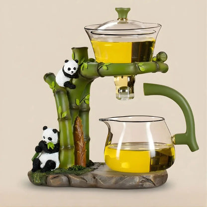Conjunto de Chá Automático Kung Fu Panda de Bambu