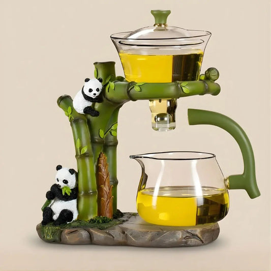 Conjunto de Chá Automático Kung Fu Panda de Bambu