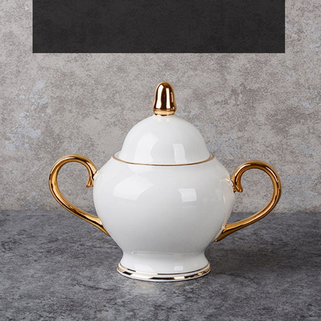Conjunto de Chá e Café em Bone China Aurora
