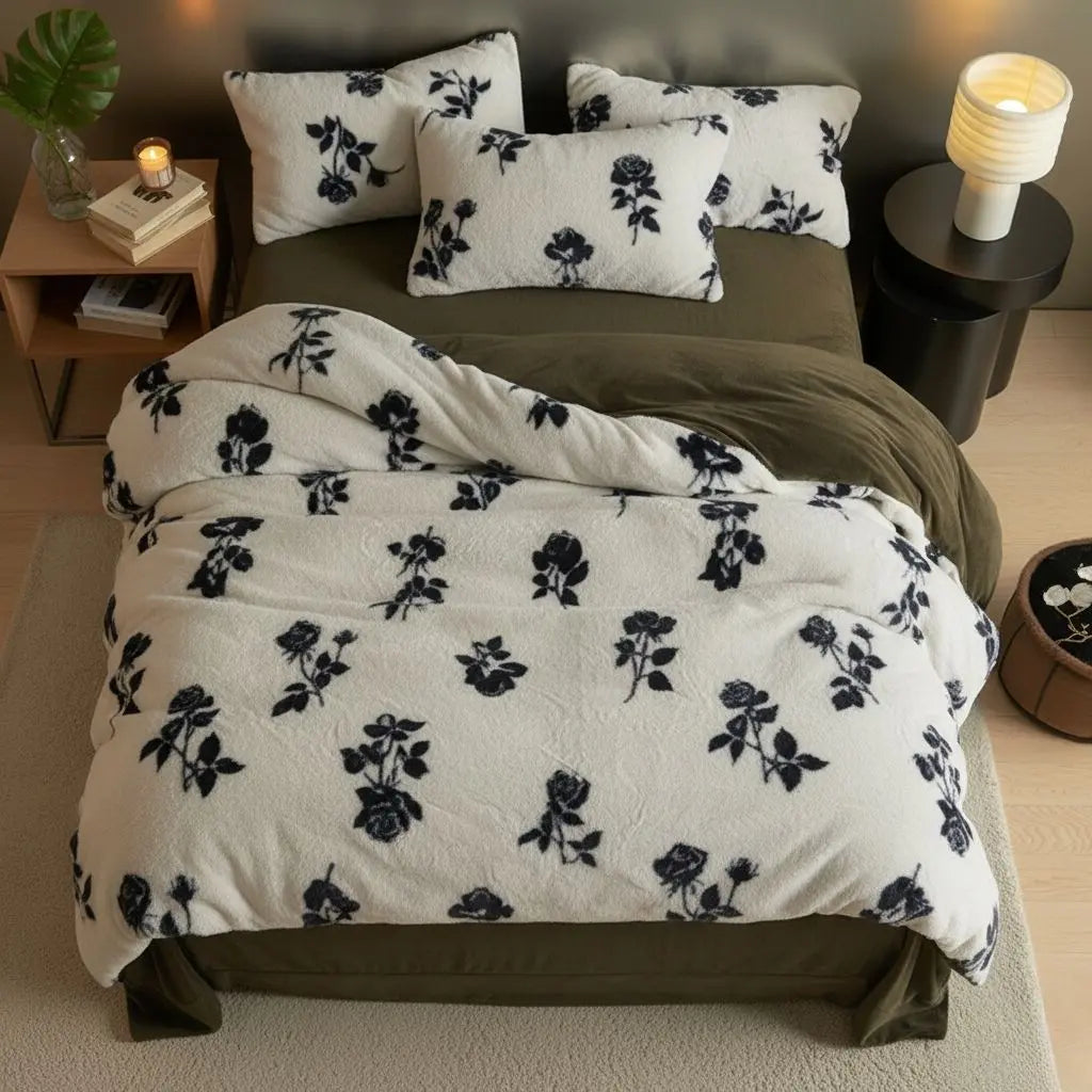 Jogo de Cama Isabella de Coelhinho de Caxemira