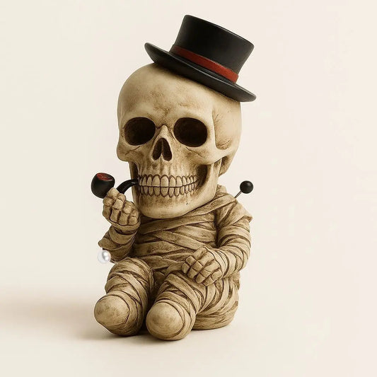 Estatuetas de Caveira em Resina Mortis