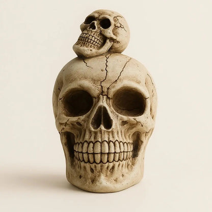 Estatuetas de Caveira em Resina Mortis
