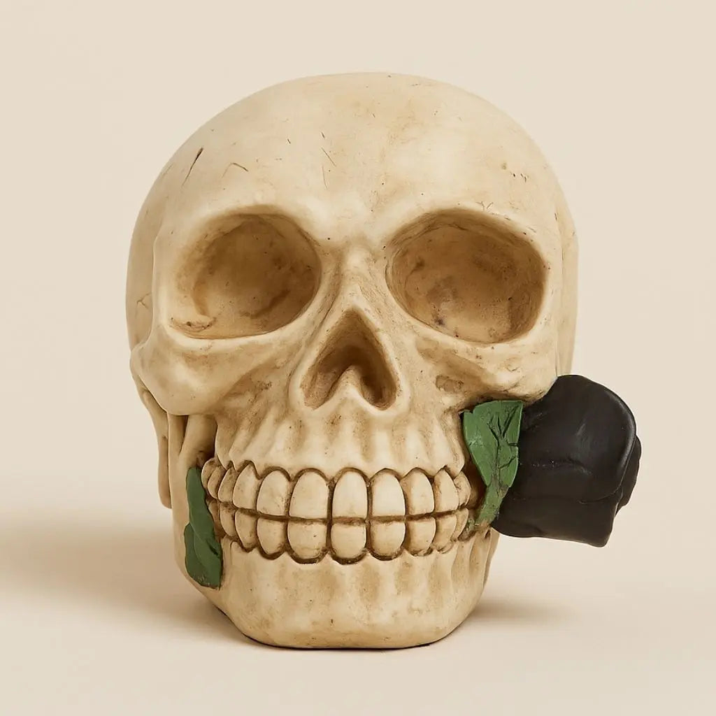 Luminária de LED Caveira Fantasma de Halloween