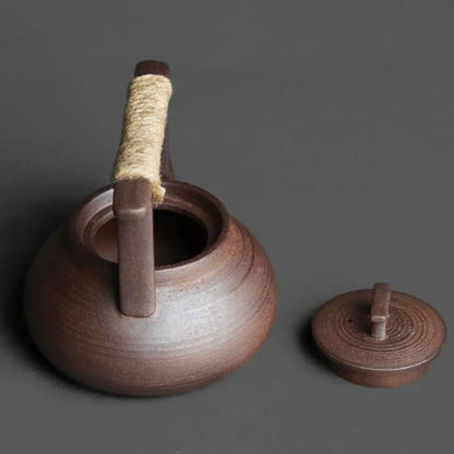 Bule Kyusu Estilo Japonês de Grês
