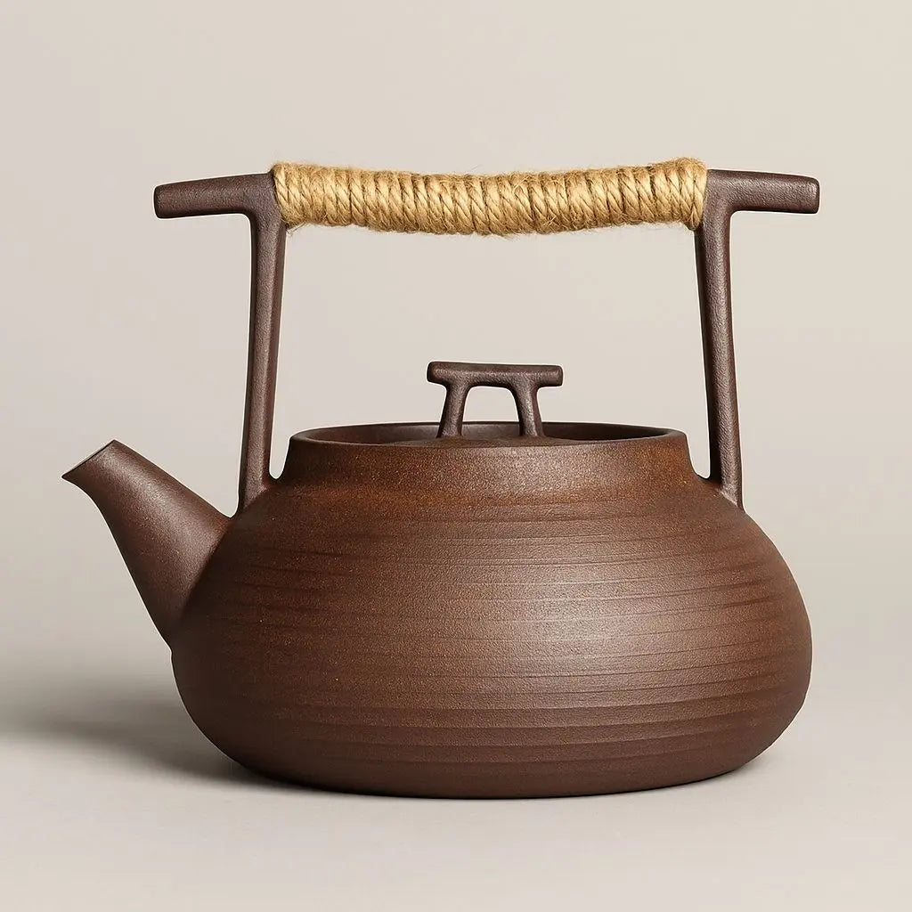 Bule Kyusu Estilo Japonês de Grês