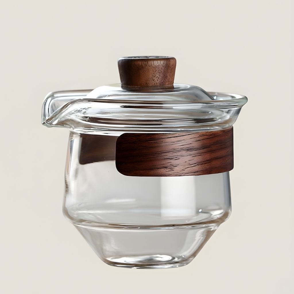 Gaiwan de Chá Renard de Vidro Borossilicato