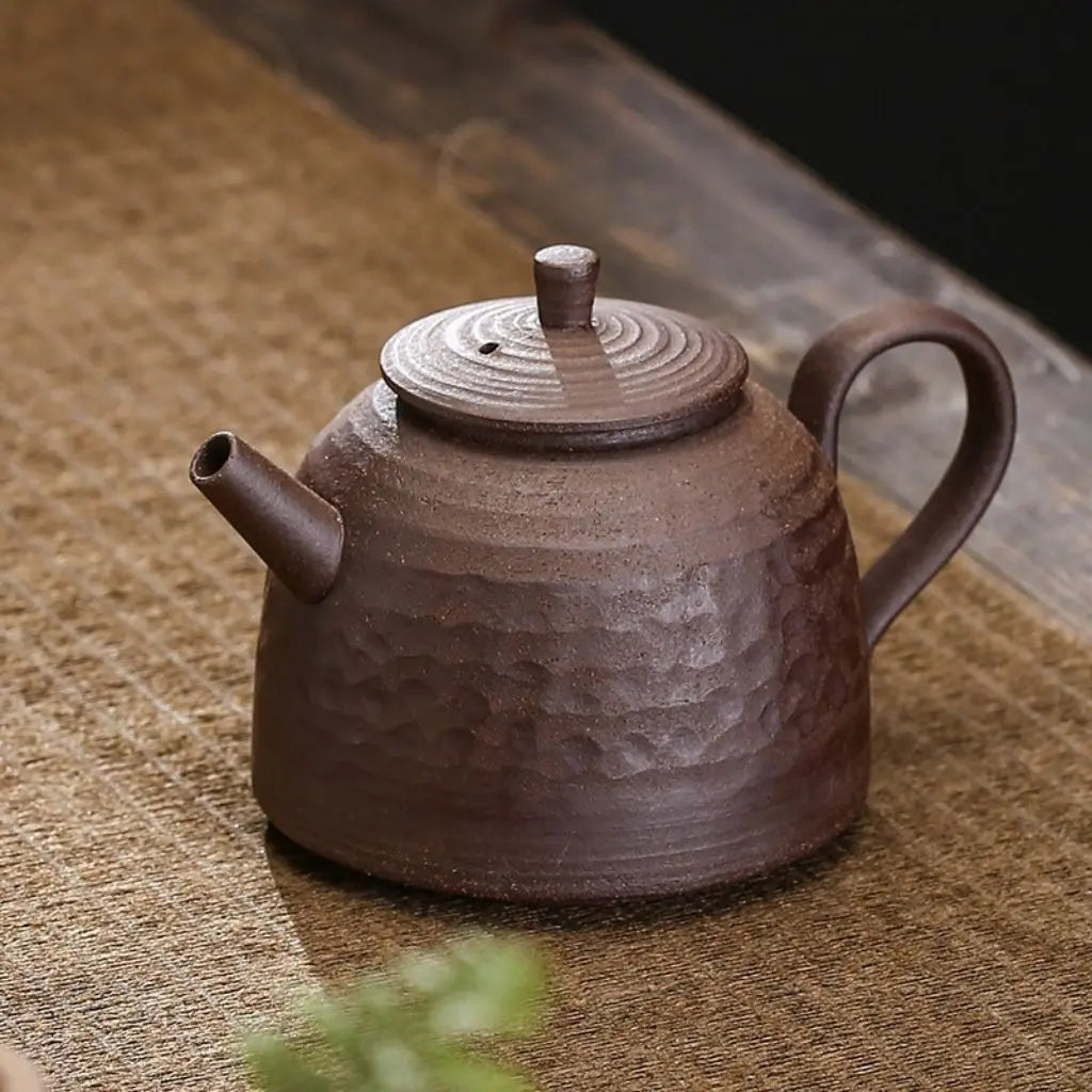 Bule Gongfu Artesanal de Cerâmica Tradicional