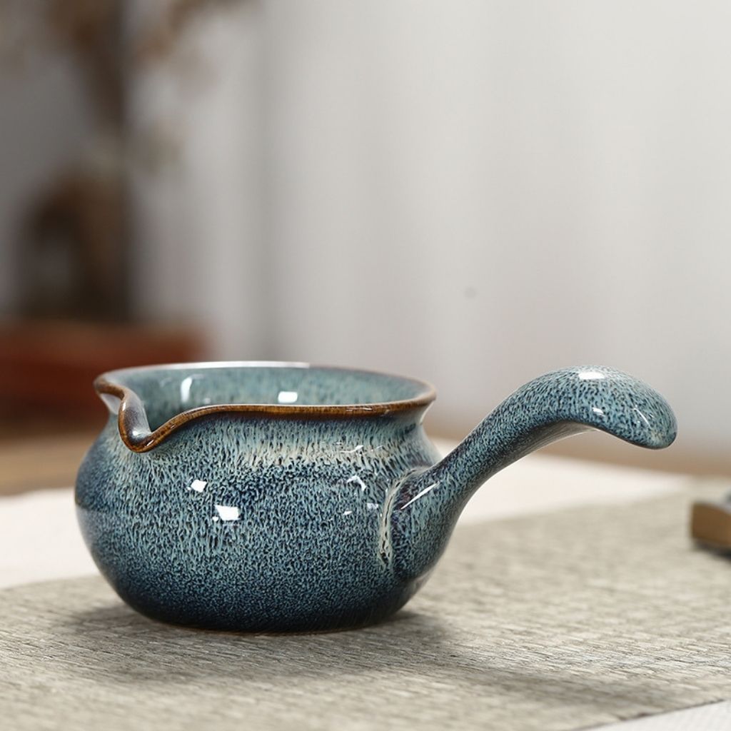 Conjunto de Chá Mingrui Ruyi Caqui Automático