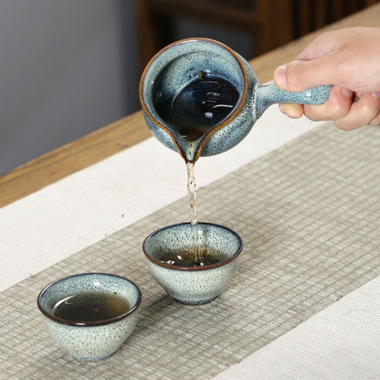 Conjunto de Chá Mingrui Ruyi Caqui Automático