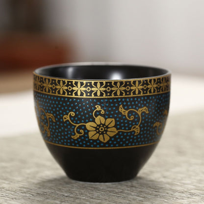 Conjunto de Chá Kung Fu Imperial Glaze de Cerâmica