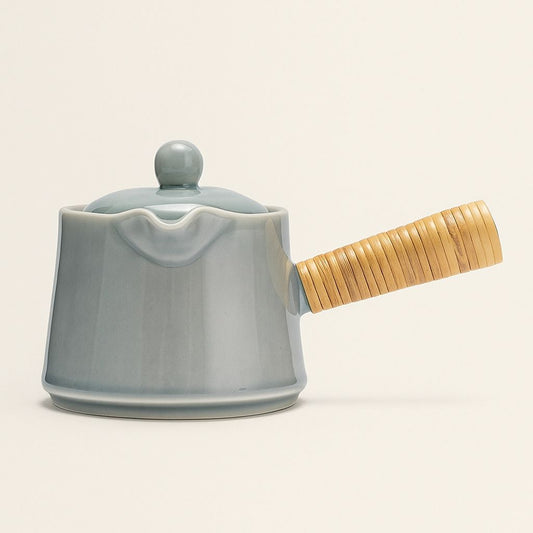 Bule Elias de Porcelana Minimalista