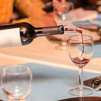 Kit Resfriador de Vinho Elias – Bastão Resfriador com Bico e Tampa de Aço Inoxidável