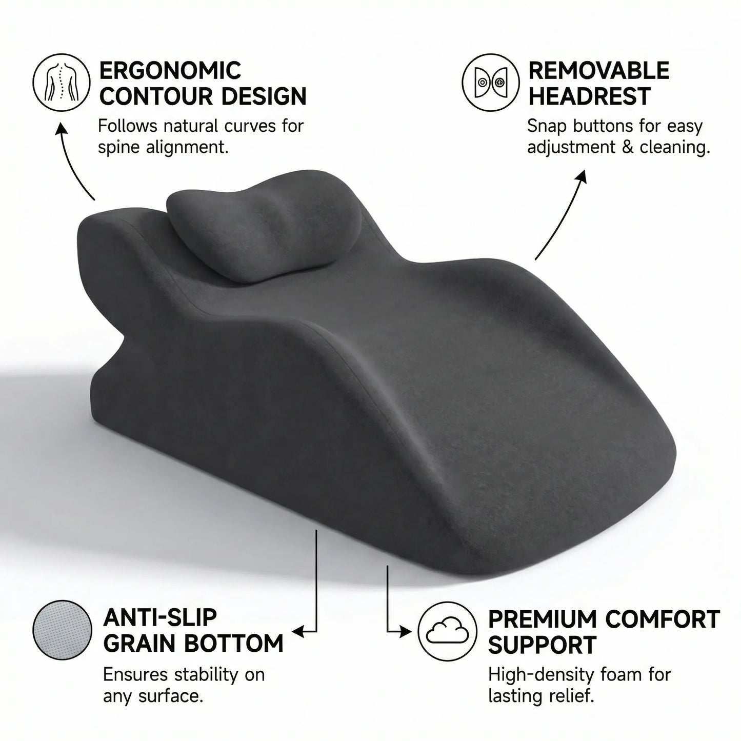 LoveGuard™ – Travesseiro Cervical de Conforto